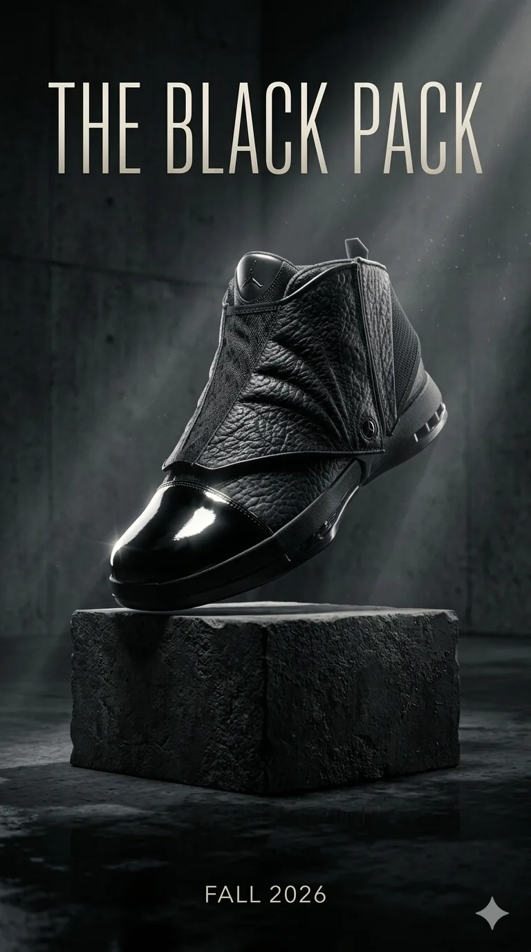 AIR JORDAN 16 “BLACK PACK”